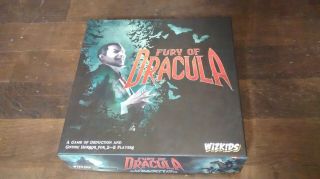 Fury Of Dracula 4th Edition By Fantasy Flight Games