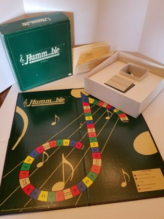 Vintage 1991 Humm.  Ble The Game Of Melodies And Memories First Edition Humble