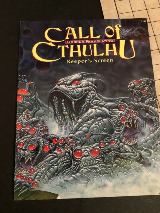 Call Of Cthulhu 5th Ed.  Rpg Keeper 