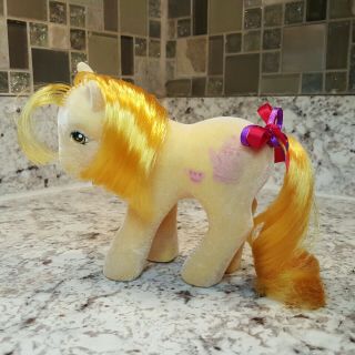 ⭐️ My Little Pony ⭐️ Vintage G1 Mlp Ponies So Soft Ss Crumpet