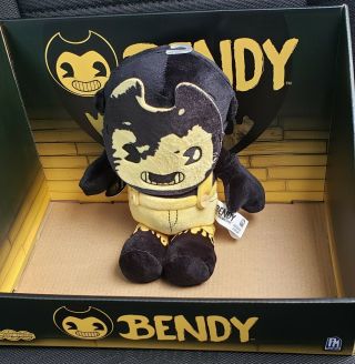 Bendy And The Ink Machine Wave 3 Gold Sammy Lawrence W/ Removable Mask Plush