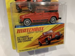 Matchbox Lesney Edition - 1974 Volkswagen Type 181 Thing