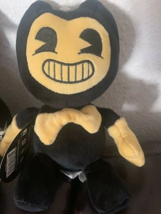 Bendy And The Ink Machine Gold Bendy Plush Doll Wave 3 Nwt