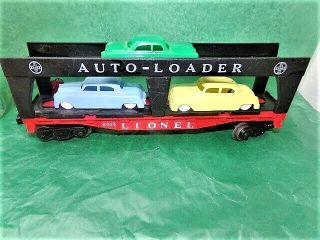 Lionel O Scale 6414 Evans Auto Loader Car Carrier W3 Plasticville Cars Mytr099