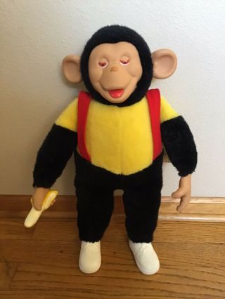 Rare Vintage 18” Howdy Doody Mr.  Bim Zip The Chimp Zippy The Monkey Plush Euc