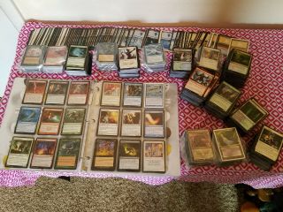 Pauper Legal Magic Cards In Binder & 2,  000,  Other Cards (in Decks And Bulk Extra