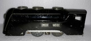 Vintage Marx Toy Train Commodore Vanderbilt Steam Engine.