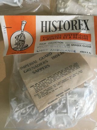 Historex - Parts From Open Kits Including Horses 3