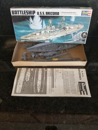 Revell U.  S.  S.  Arizona Battleship 1/720 Scale Ship Model Kit