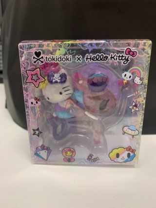 Tokidoki X Hello Kitty Mermicorno Mini Vinyl Figure Hot Topic Exclusive Re - Color