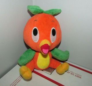 Florida Orange Bird Disney Ss Member Cruise 2011 Plush Stuffed Animal Toy 6.  5 "