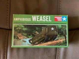 Vintage 1966 Monogram Combat Series Amphibious Weasel
