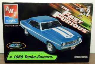Amt/ertl 1969 Chevy Yenko Camaro Fast And Furious Kit