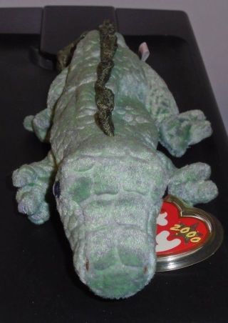 Ty Beanie Baby SWAMPY the Alligator (8.  5 Inch) MWMT 2