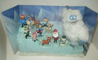Rudolph The Red Nosed Reindeer Bumble & Friends Memory Lane Figures