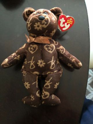 Ty Beanie Baby - 2006 Signature Bear (8.  5 Inch) Nwt