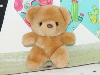 Vtg Russ Berrie Honey Light Brown Teddy Bear Plush Mini 431 Stuffed Toy 6 "