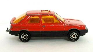 Majorette 1986 Renault 11 Red Die - Cast Car 1:54 Made In France 275