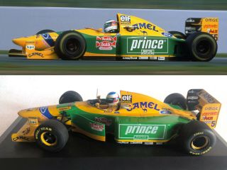 Michael Schumacher Benetton B193 Gp Spain 1993 " Prince " 1:18