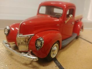 Unknown 1/24 Scale 1940 Ford Pick Up Truck Diecast Car
