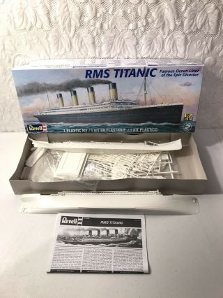 Revell Rms Titanic 1:570 Scale Plastic Model Kit Level 2 Skill