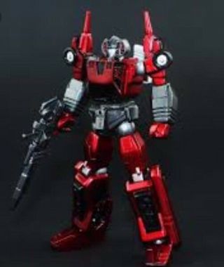 Transformers Custom Revoltech Sunstreaker Red Diaclone Version Generation 1