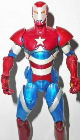 Marvel Legends Iron Patriot Iron Monger Series Wave Hasbro Man Universe 2013