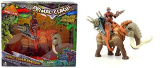 Primal Clash Dino Commander Walmart Exclusive Mammoth Beast Taming Squad