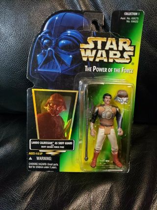Lando Calrissian Star Wars The Power Of The Force As Skiff Guard