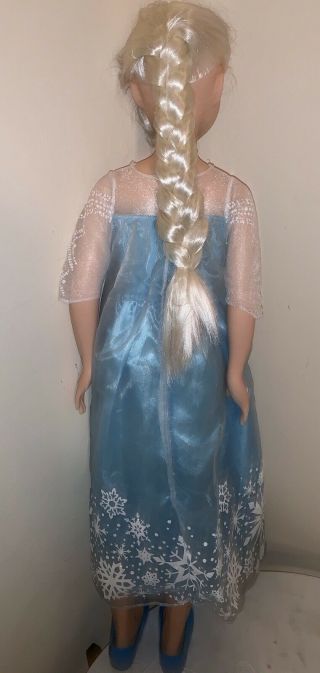 Elsa Frozen 38” My Size Doll Disney Princess Lifesize 3 ft tall Jakks Pacific 2