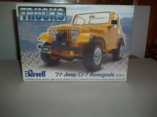 Revell Trucks 77 Jeep Cj - 7 Renegade Unbuilt 1/24