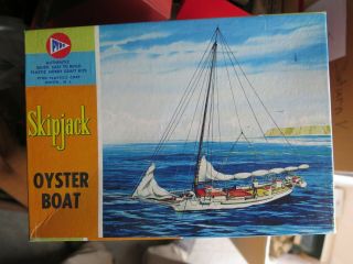Vintage Pyro Skipjach Oyster Boat Of Chesapeake Model Kit