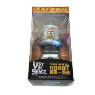 Funko Lost In Space Talking Robot B - 9 Wacky Wobbler Bobble Head Box Pop