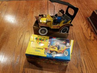 The Official Mr.  Magoo Car & Box 1961 Hubley Rare Toy