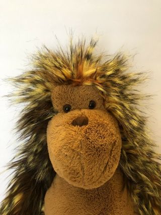 Jellycat London Plush Oscar The Orangutan Ape Gorilla Monkey 22” Long Hair 2