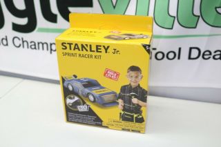 Stanley Jr.  Sprint Racer Race Car Building Kit Craft Vehicle For Kids Diy Toy