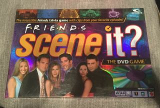 Friends Scene It? The Dvd Game Mattel Complete