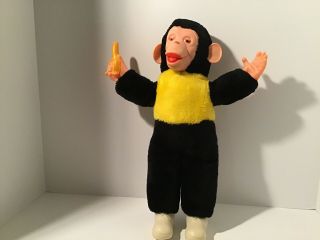 Vintage Mr.  Bim Zippy Monkey Plush 16” Howdy Dowdy Monkey