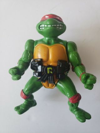 1988 Raphael Hard Head Teenage Ninja Turtles Tmnt Vintage Raph Action Figure