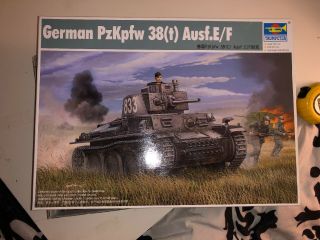 Trumpeter 1/35 Scale Pzkpfw 38 T E/f But.
