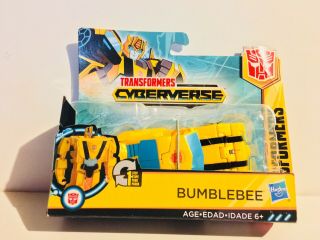 1 Step Changer Bumblebee Transformers Cyberverse Hasbro 2018 Ages 6,