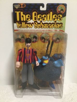 The Beatles Yellow Submarine Ringo Figure & Blue Meanie 1999 Mcfarlane Toys