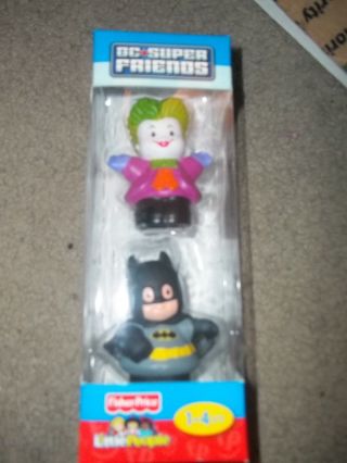 Little People Dc Friends Joker And Batman