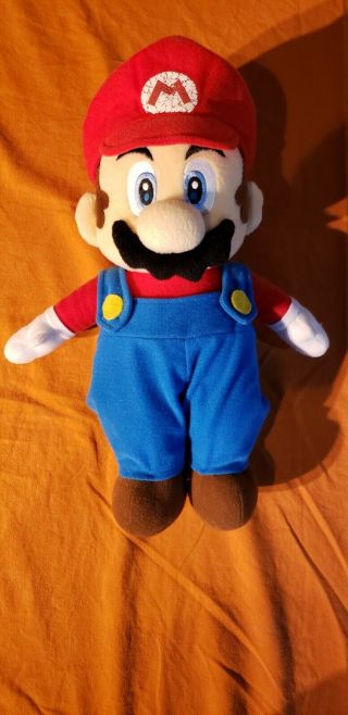 2003 Nintendo Hudson Mario Party 5 Mario Plush Sanei Rare Japan F/s