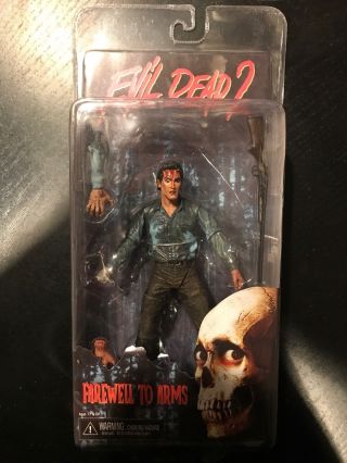 Evil Dead 2 Farewell To Arms Ash 7 " Action Figure 25th Anniversary Neca