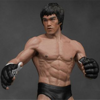 7.  5 " Bruce Lee Action Figure Kung Fu Pvc Model Toy 19cm