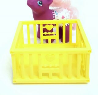 Rare Vintage G1 My Little Pony Mail Order Baby Beachy Keen Crib Accessory Only