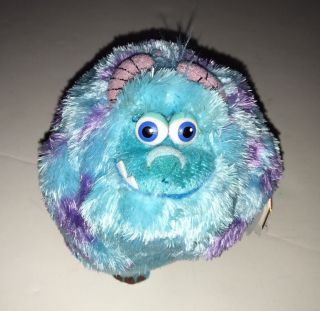 Ty Beanie Ballz Disney Monsters Inc Sulley Plush Stuffed Animal