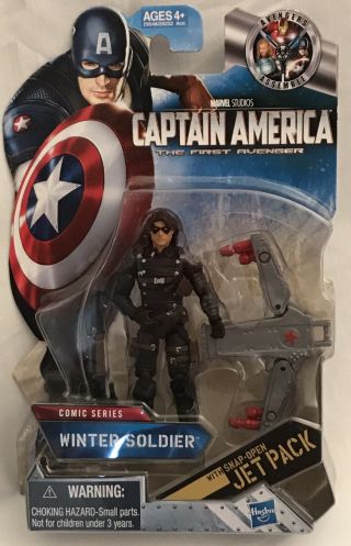 Marvel Captain America First Avenger Comic Series Winter Soldier Action Figure