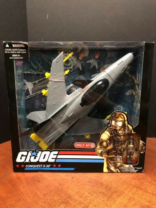 2008 Gi Joe Conquest X - 30 With Figure Target Exclusive Dela0450